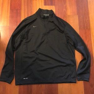 Nike NEW dri-fit quarter zip XL